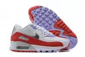 nike baskets air max 90 femme red white